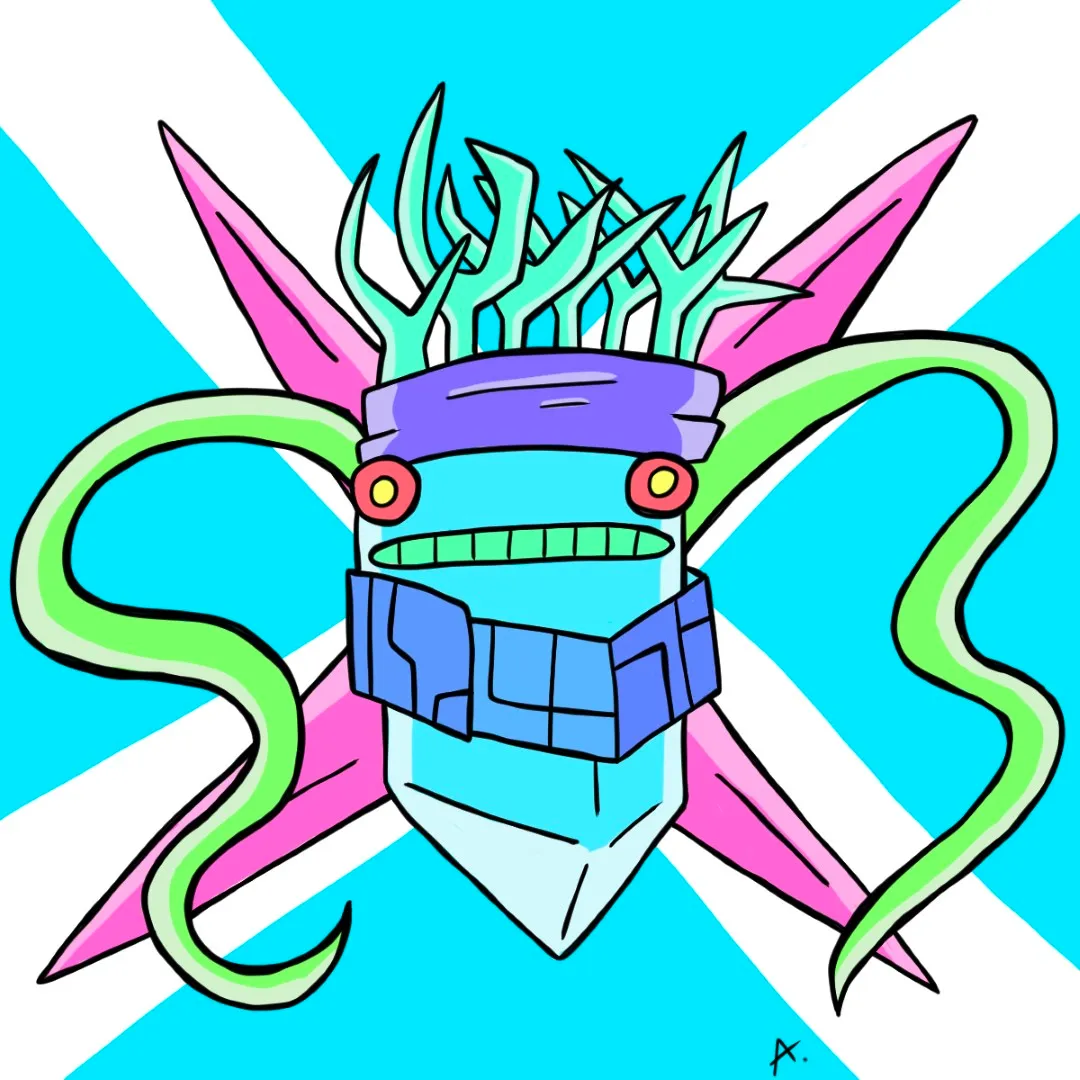 Character unleashing a powerful hidden reserve of vibrant colorful energy within