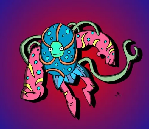 Colorful baloon monster