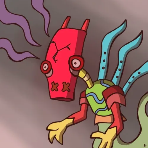 Blazing character consumed by raging inferno flames in intense red and orange hues