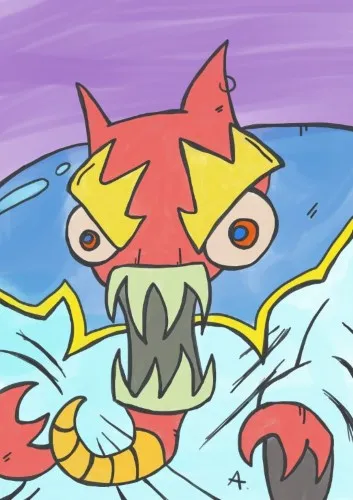 Devil king angry at you